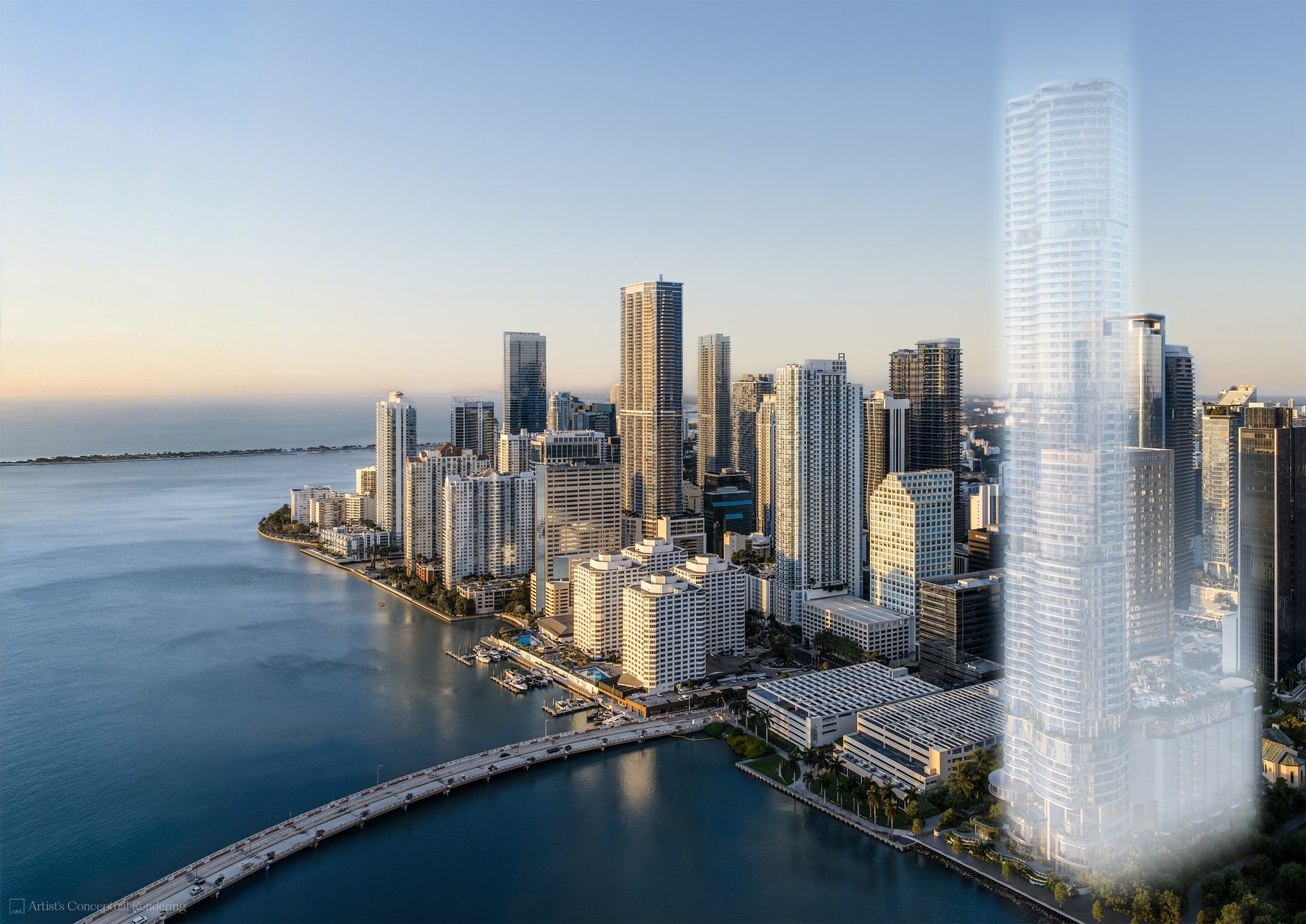 619 Brickell bayfront location