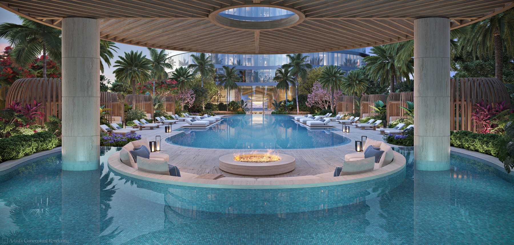 Pool terrace