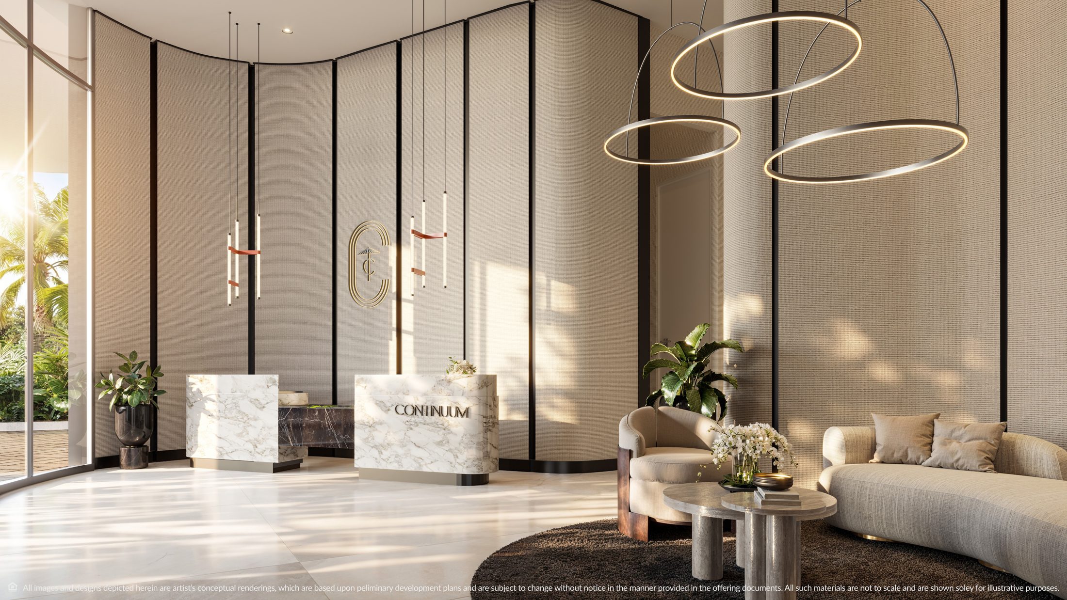 Continuum Club & Residences private lobby