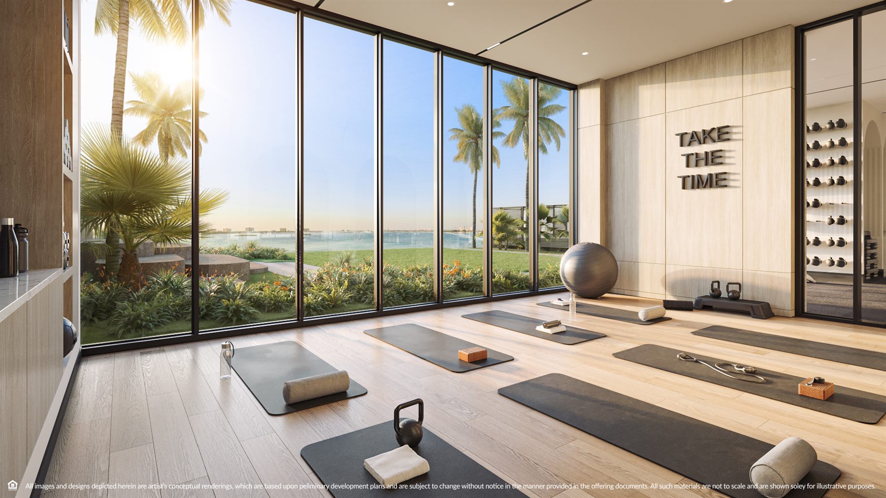 Yoga studio