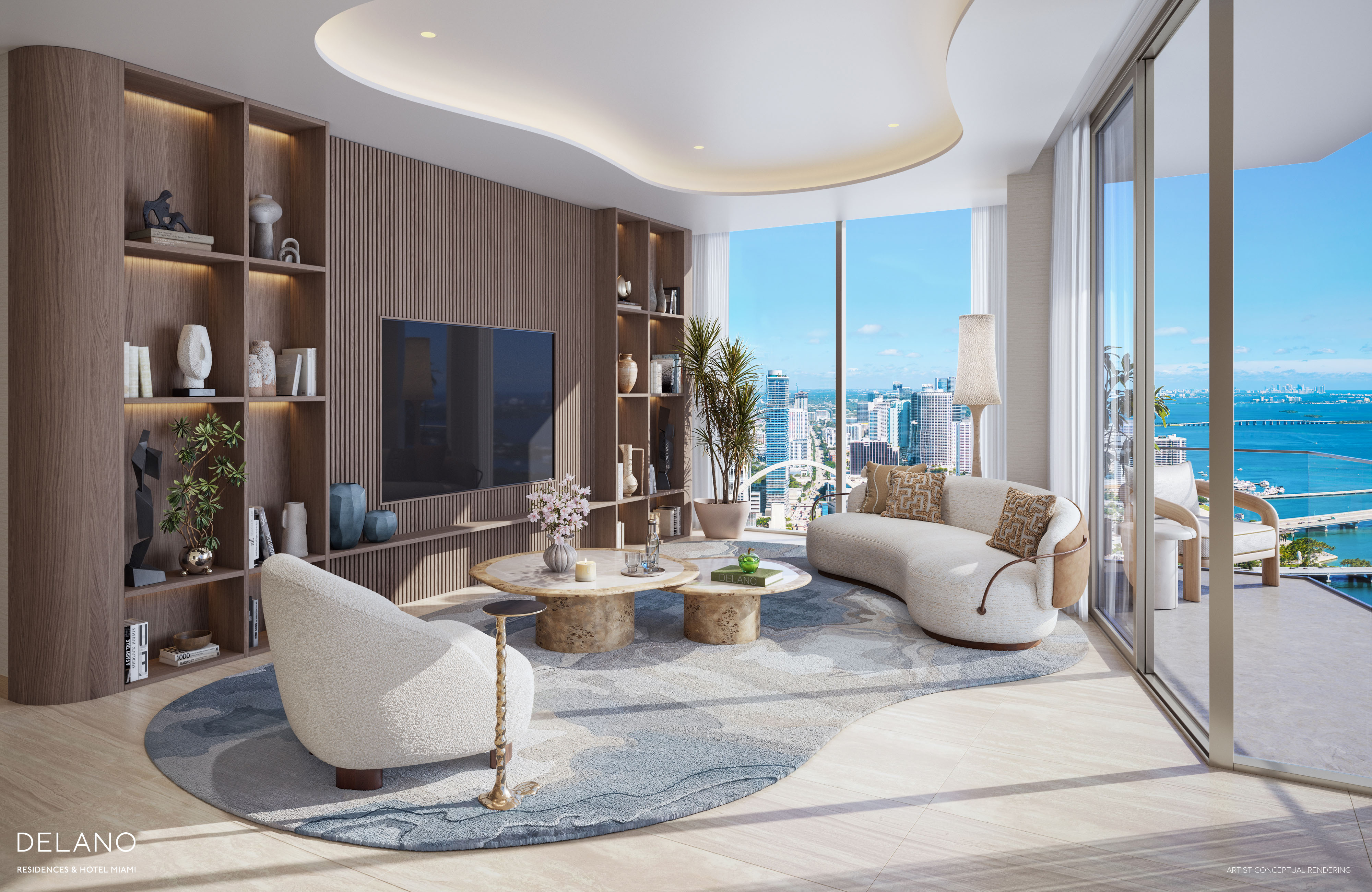 Interior de Delano Residences