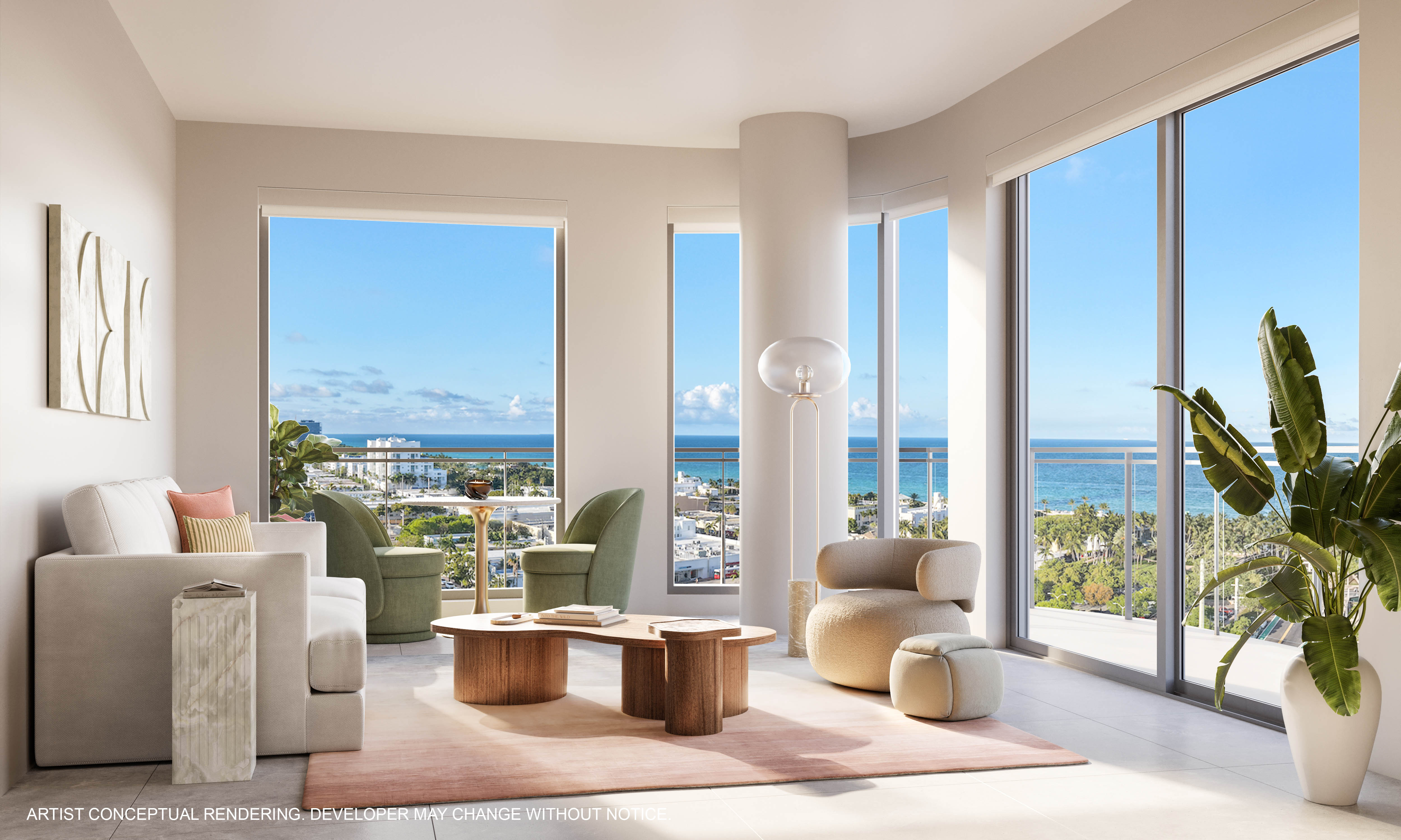 Furnished NoBe PARC residence interior