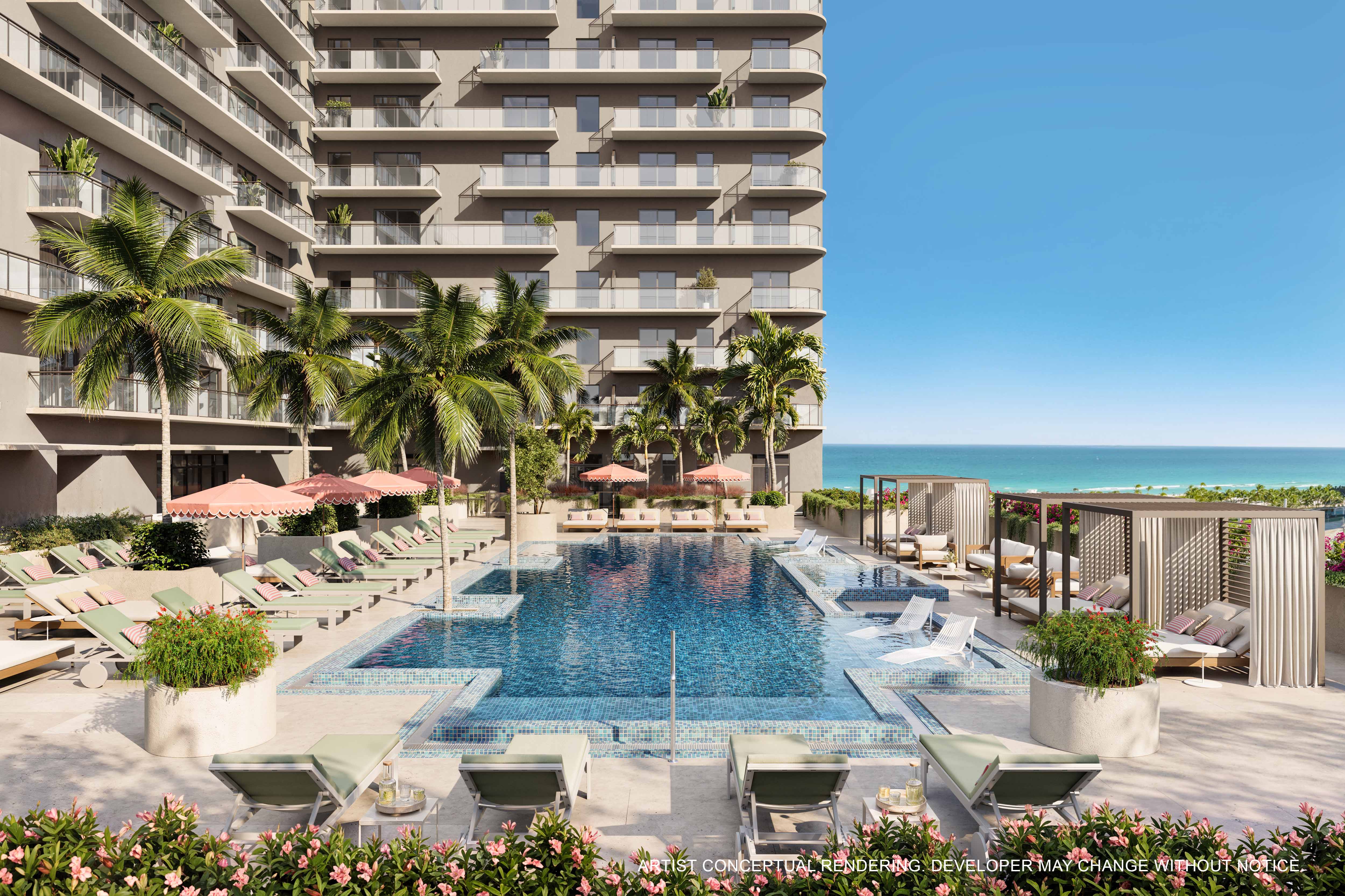 Resort-style pool