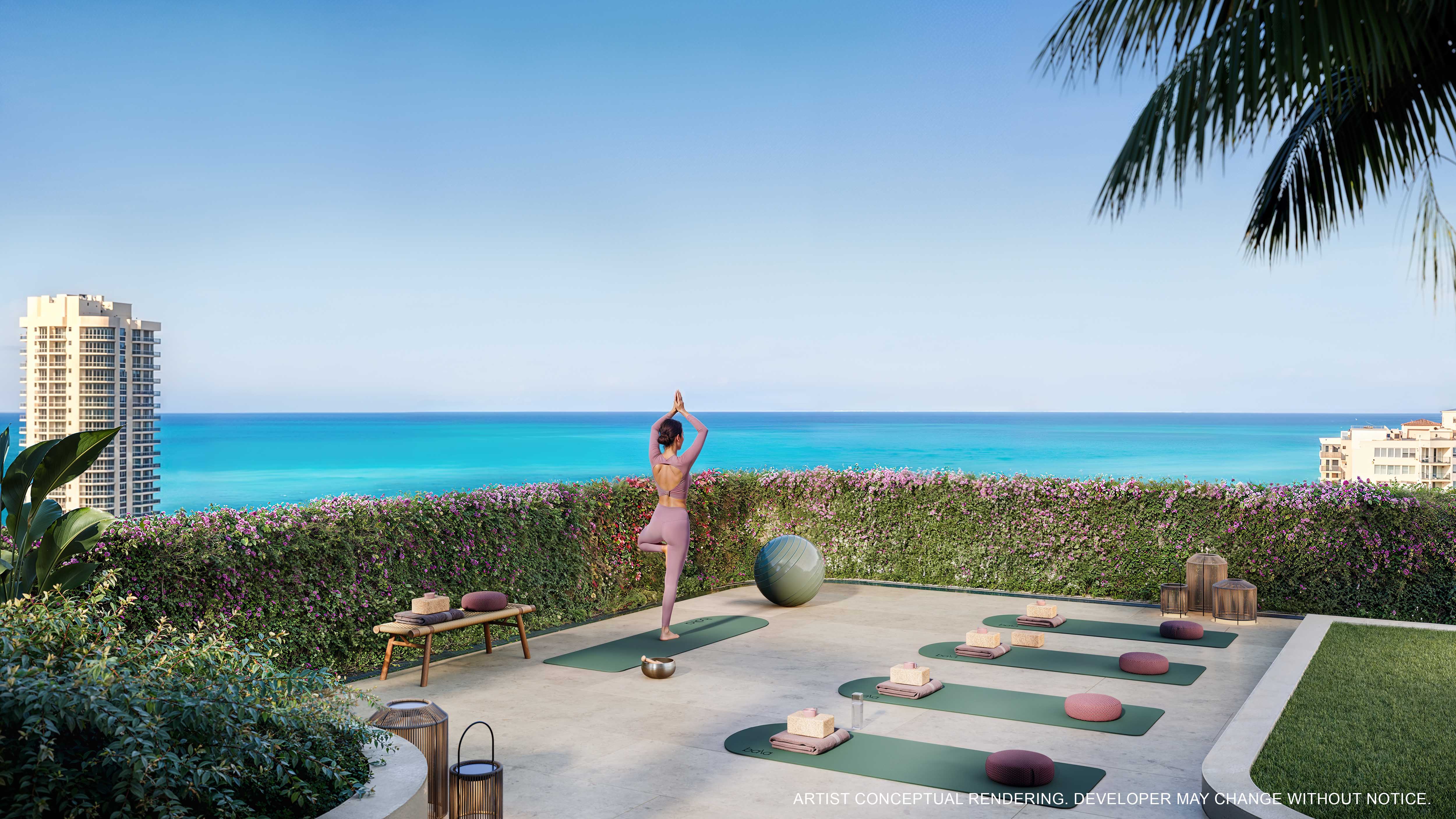 Sunrise Yoga Deck